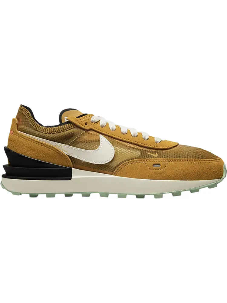 Кроссовки Nike Wmns Waffle One 'Gold Suede Phantom' — изображение 1 из 1, золото