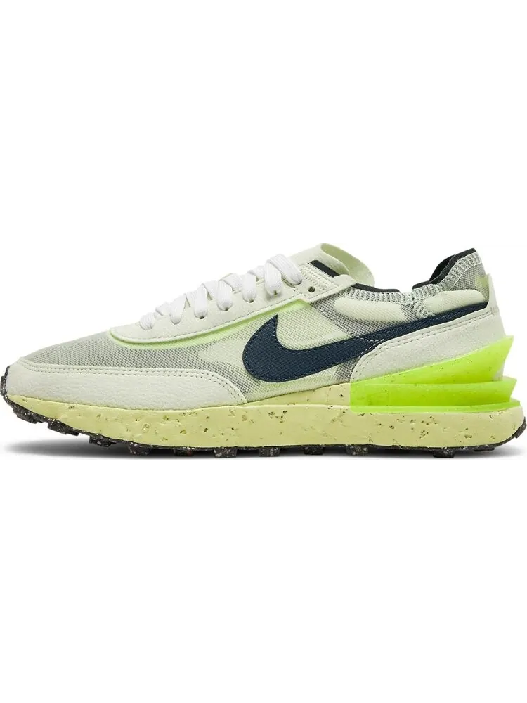 Кроссовки Nike Waffle One Crater 'Lime Ice' — изображение 3 из 8, зеленый