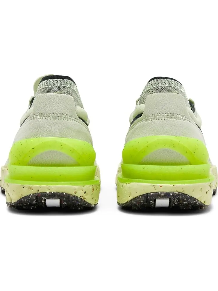Кроссовки Nike Waffle One Crater 'Lime Ice' — изображение 6 из 8, зеленый
