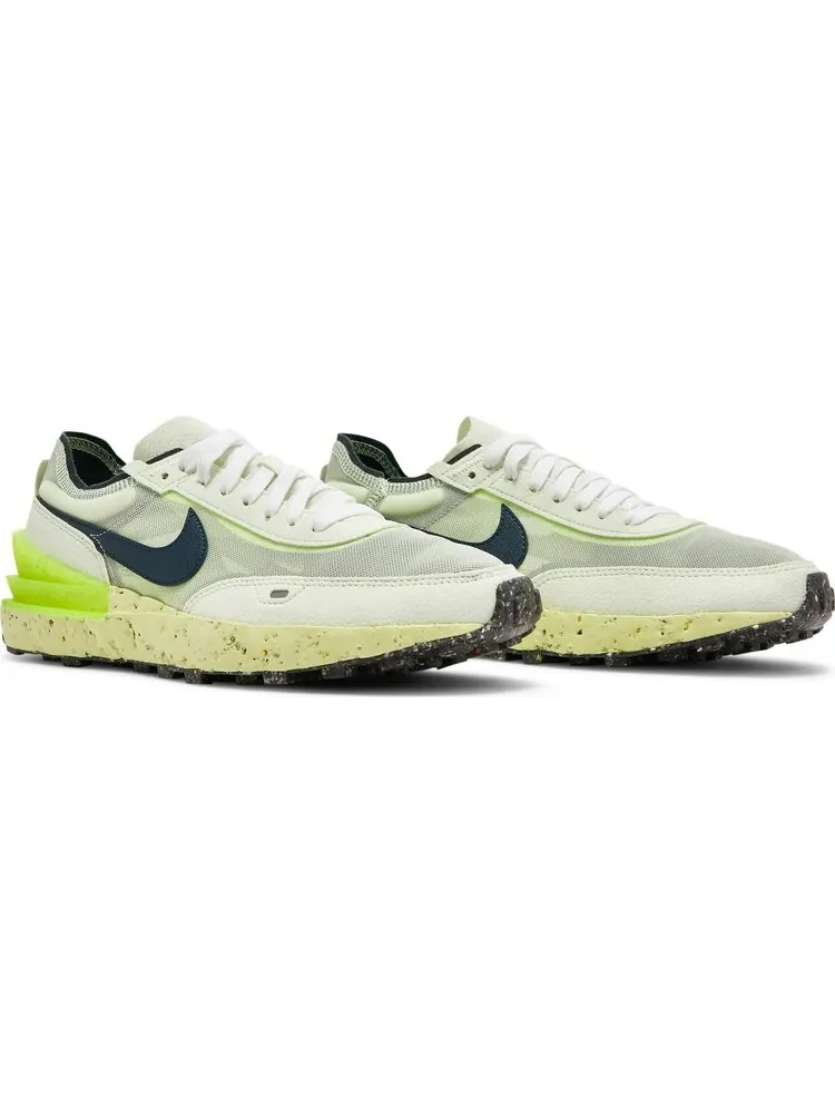 Кроссовки Nike Waffle One Crater 'Lime Ice' — изображение 8 из 8, зеленый