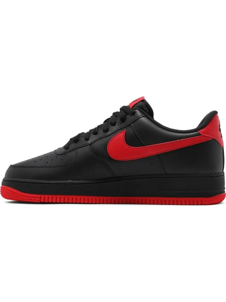 Кроссовки Nike Air Force 1 Low 'Bred' — изображение 3 из 8, черный
