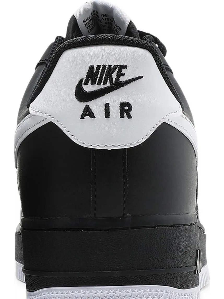 Кроссовки Nike Air Force 1 '07 'Black White' — изображение 7 из 8, черный