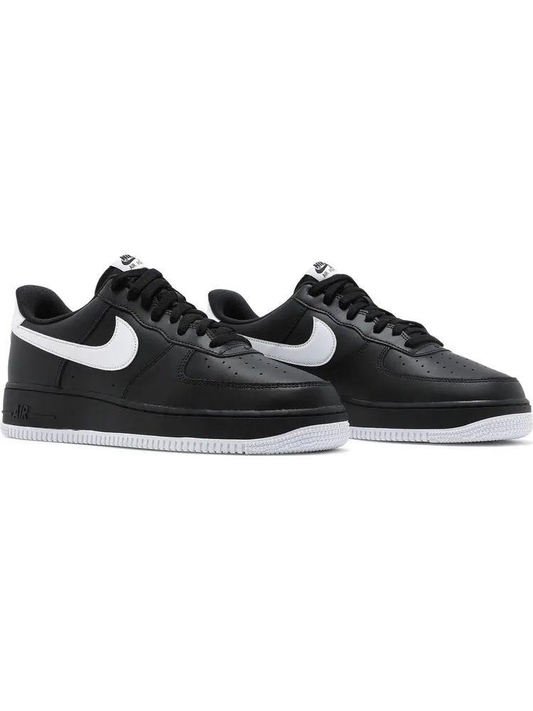 Кроссовки Nike Air Force 1 '07 'Black White' — изображение 8 из 8, черный