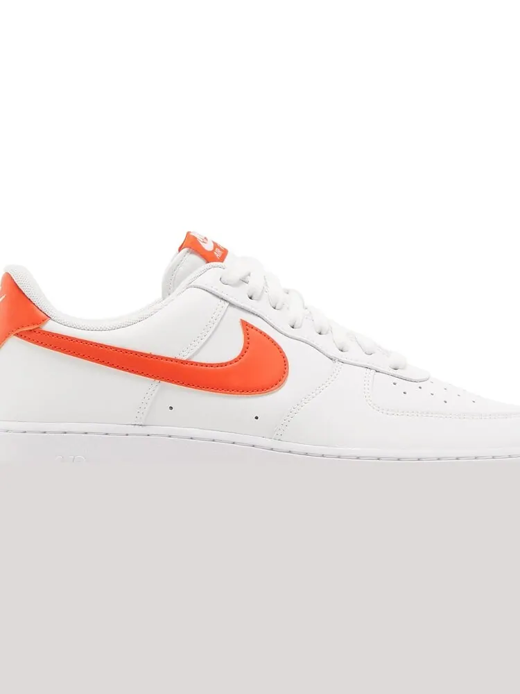 Кроссовки Nike Air Force 1 '07 'White Team Orange' — изображение 2 из 8, белый