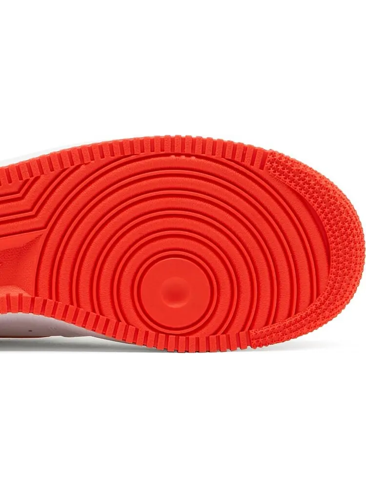 Кроссовки Nike Air Force 1 '07 'White Team Orange' — изображение 5 из 8, белый