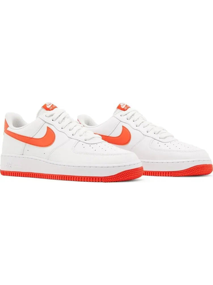 Кроссовки Nike Air Force 1 '07 'White Team Orange' — изображение 8 из 8, белый