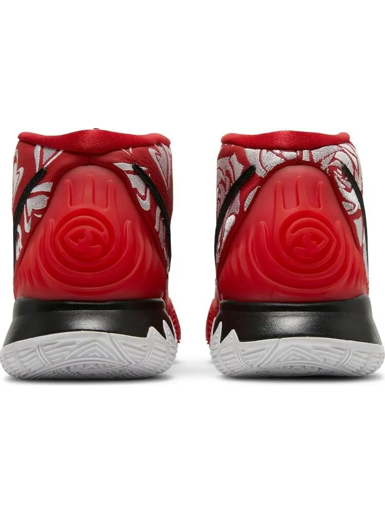 Кроссовки Nike Sneaker Room x Kyrie 6 'Mom - Red' — изображение 6 из 8, красный
