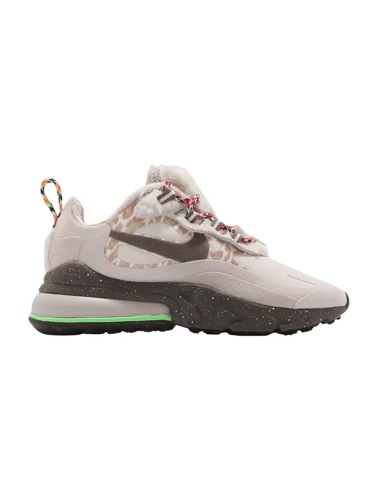 Кроссовки Nike Wmns Air Max 270 React 'Light Wood Brown' — изображение 1 из 1, светлый коричневый
