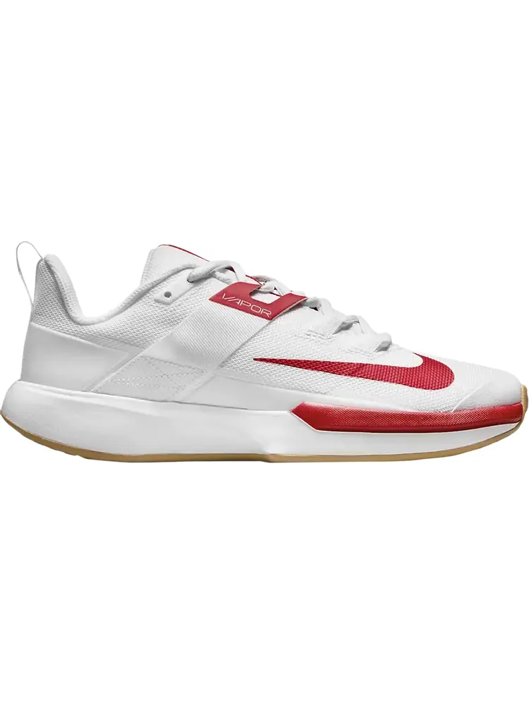 Кроссовки Nike Wmns NikeCourt Vapor Lite 'White University Red' — изображение 1 из 1, белый