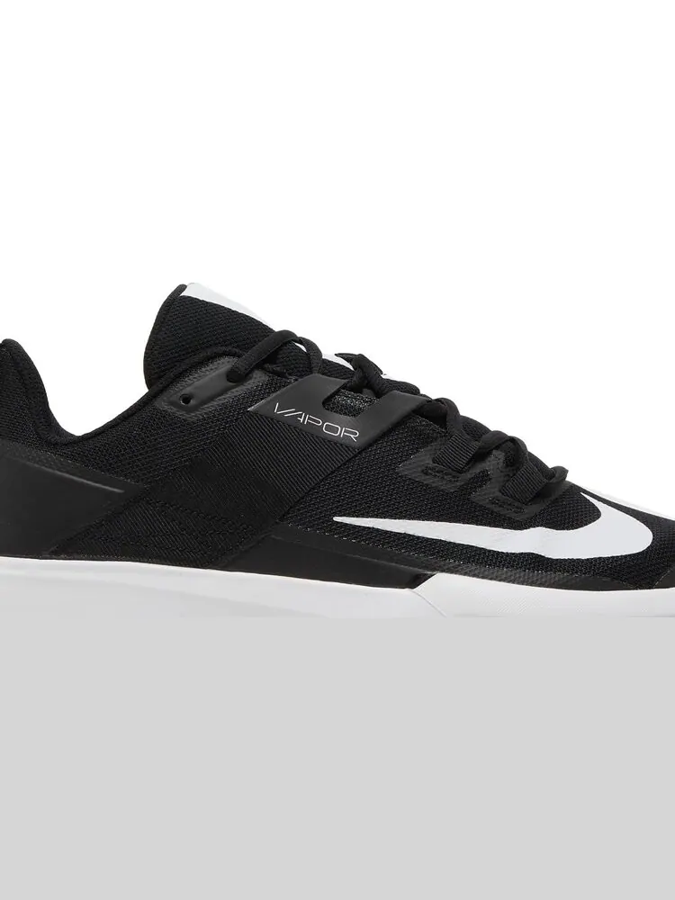 Кроссовки Nike NikeCourt Vapor Lite 'Black White' — изображение 2 из 8, черный