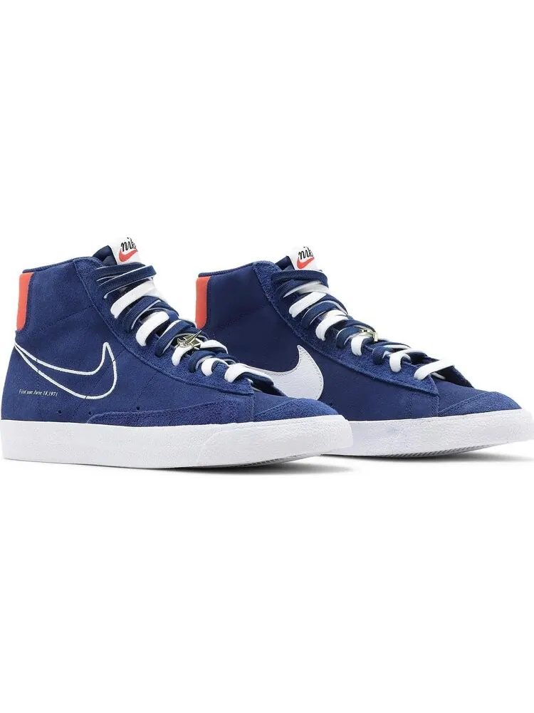 Кроссовки Nike Blazer Mid '77 'First Use - Deep Royal Blue' — изображение 8 из 8, синий