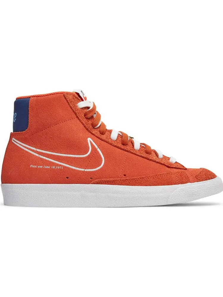 Кроссовки Nike Blazer Mid '77 'First Use - Orange' — изображение 1 из 6, оранжевый