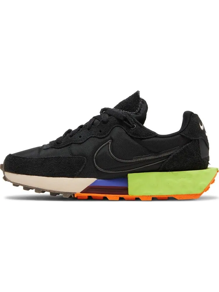 Кроссовки Nike Wmns Fontanka Waffle 'Black Volt' — изображение 3 из 8, черный