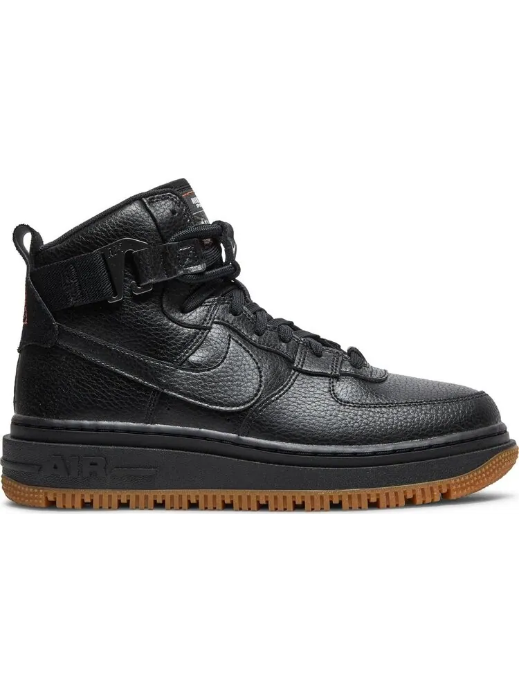 Кроссовки Nike Wmns Air Force 1 High Utility 2.0 'Black Gum Medium Brown' — изображение 1 из 8, черный