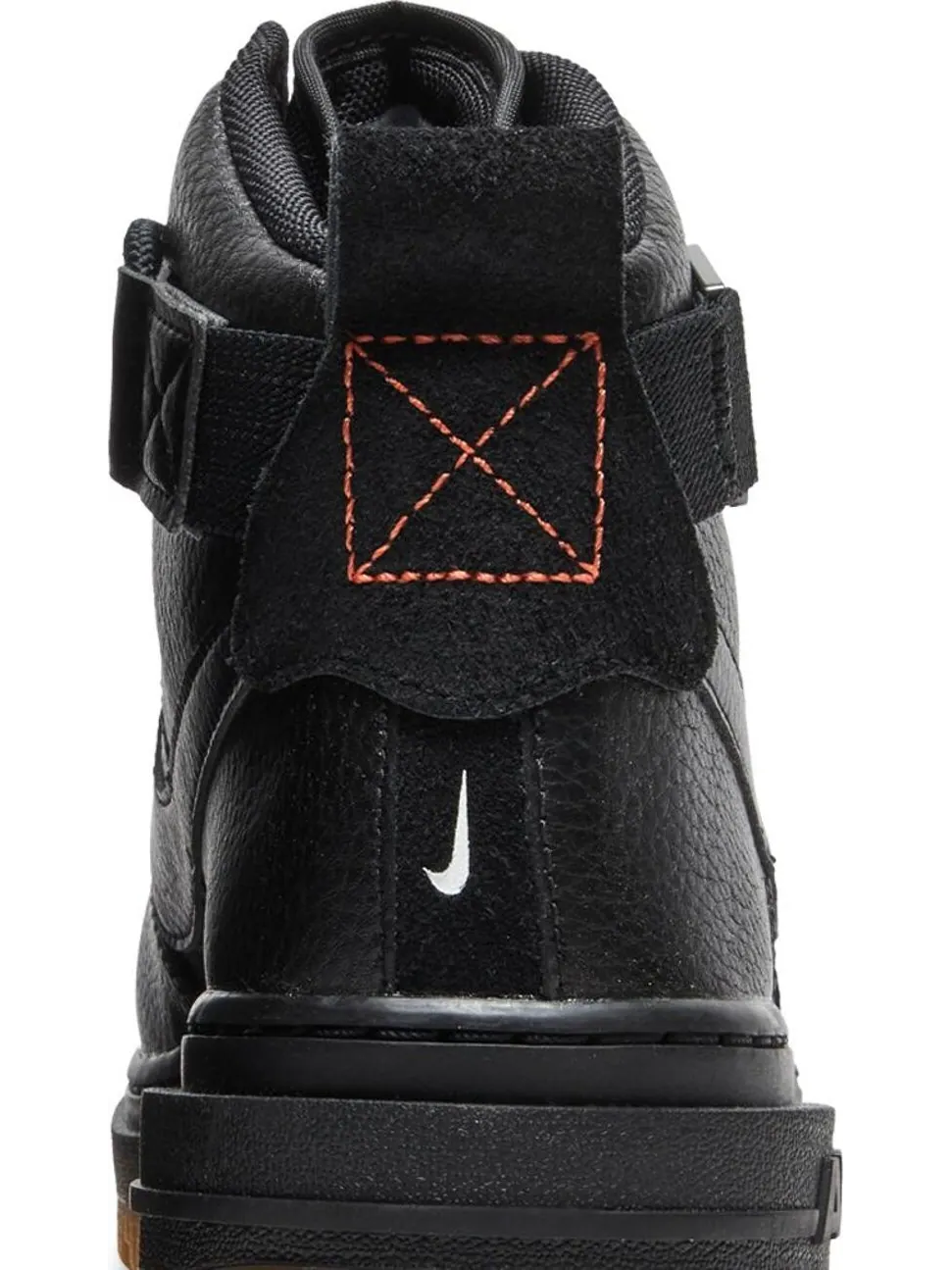 Кроссовки Nike Wmns Air Force 1 High Utility 2.0 'Black Gum Medium Brown' — изображение 7 из 8, черный