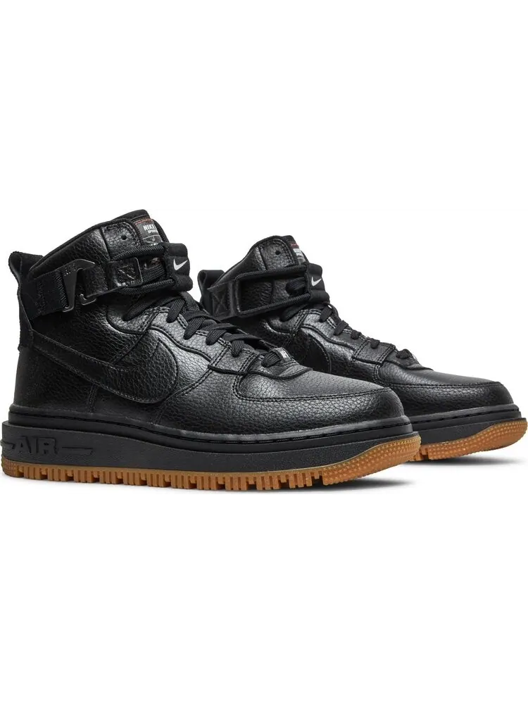 Кроссовки Nike Wmns Air Force 1 High Utility 2.0 'Black Gum Medium Brown' — изображение 8 из 8, черный