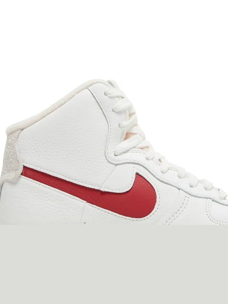 Кроссовки Nike Wmns Air Force 1 High Sculpt 'White Gym Red' — изображение 2 из 8, белый