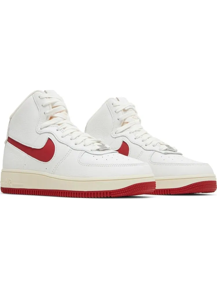 Кроссовки Nike Wmns Air Force 1 High Sculpt 'White Gym Red' — изображение 8 из 8, белый