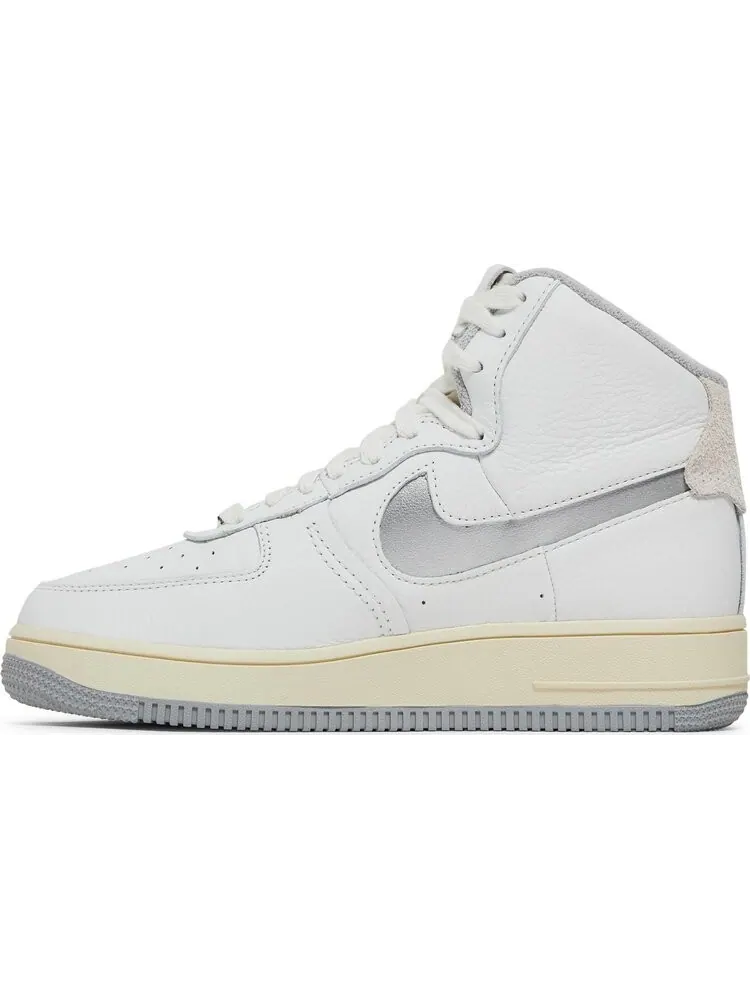 Кроссовки Nike Wmns Air Force 1 High Sculpt 'White Light Smoke Grey' — изображение 3 из 8, белый