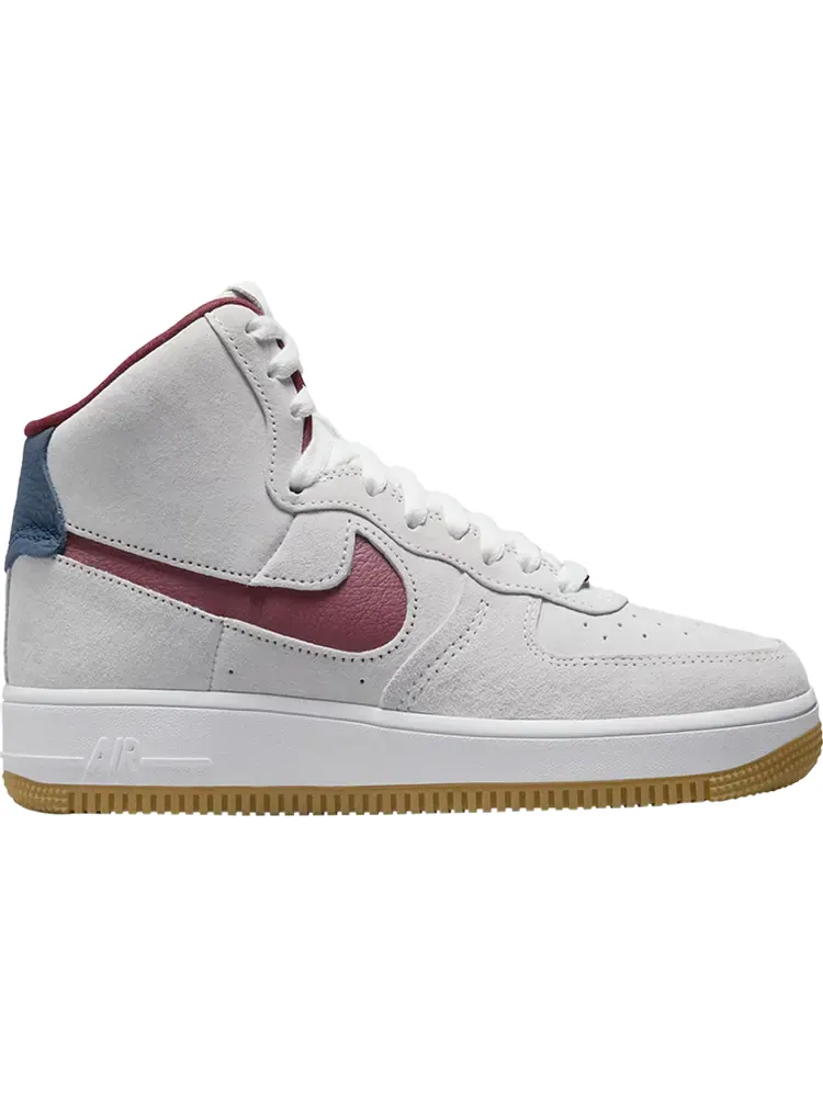 Кроссовки Nike Wmns Air Force 1 High Sculpt 'Grey Suede' — изображение 1 из 1, серый