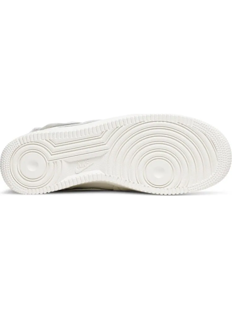 Кроссовки Nike Comme des Garçons x Air Force 1 Mid 'Triple White' — изображение 4 из 8, белый