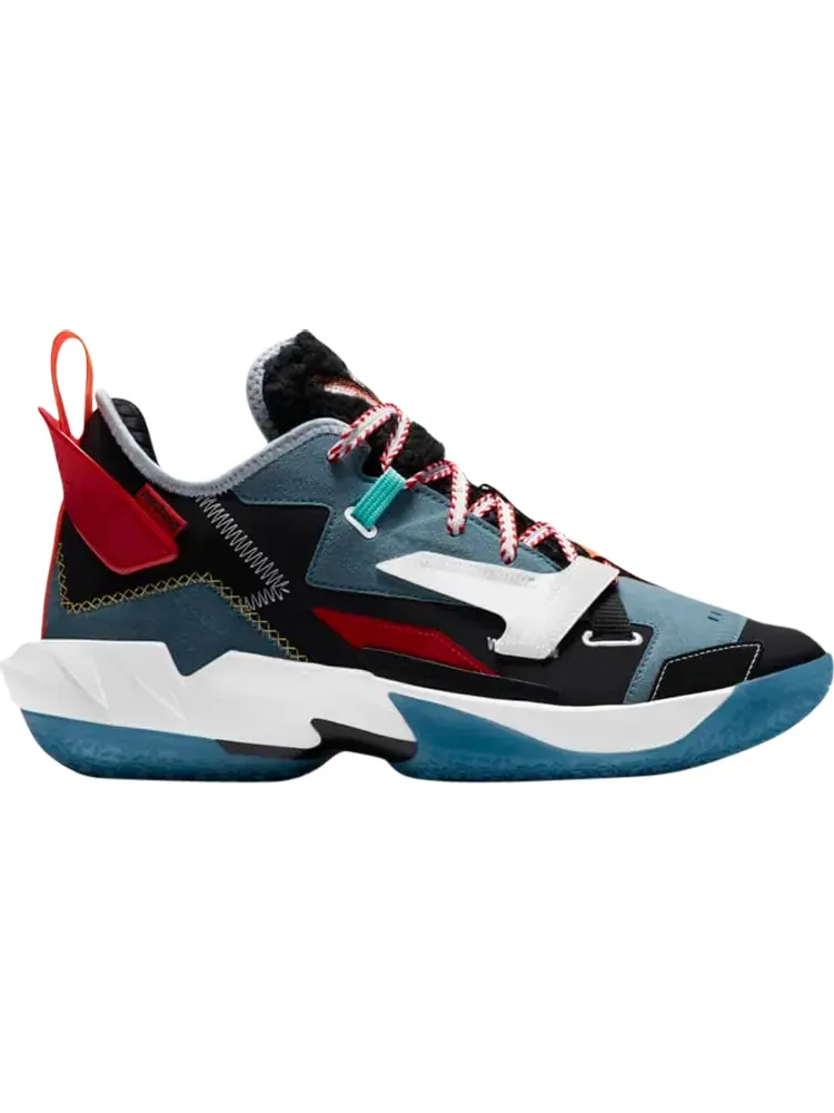 Кроссовки FACETASM x Jordan Why Not Zer0.4 Premium PF Smokey Blue — изображение 1 из 1, синий