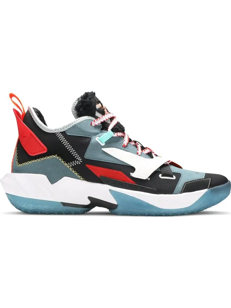 Кроссовки FACETASM x Jordan Why Not Zer0.4 Premium Smokey Blue — изображение 1 из 8, черный