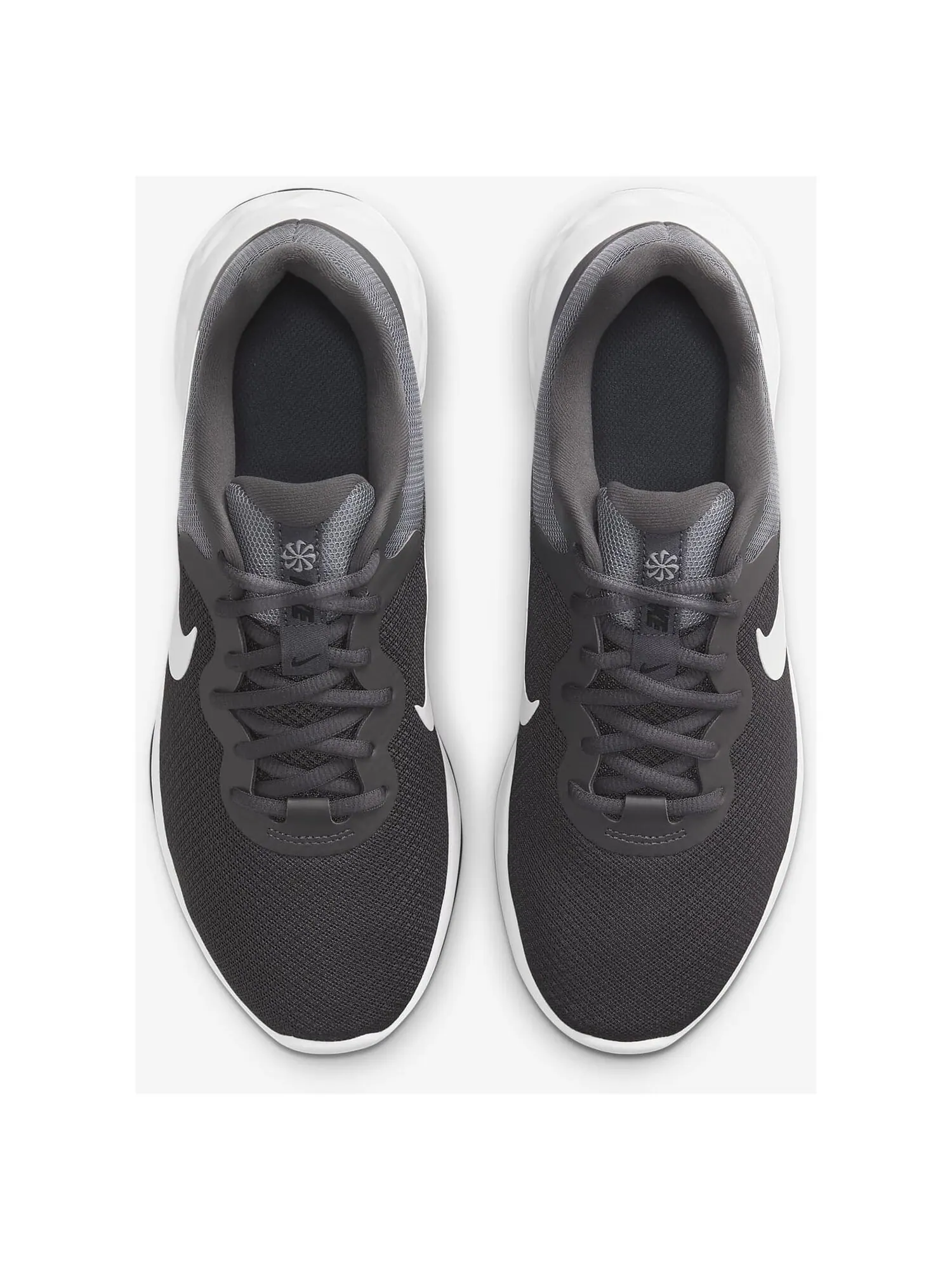 Кроссовки Nike Revolution 6 Next Nature — изображение 3 из 7, темно-серый/белый