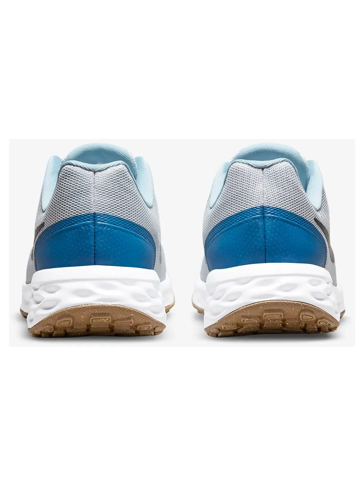 Кроссовки Nike Revolution 6 Next Nature — изображение 4 из 7, платина/синий
