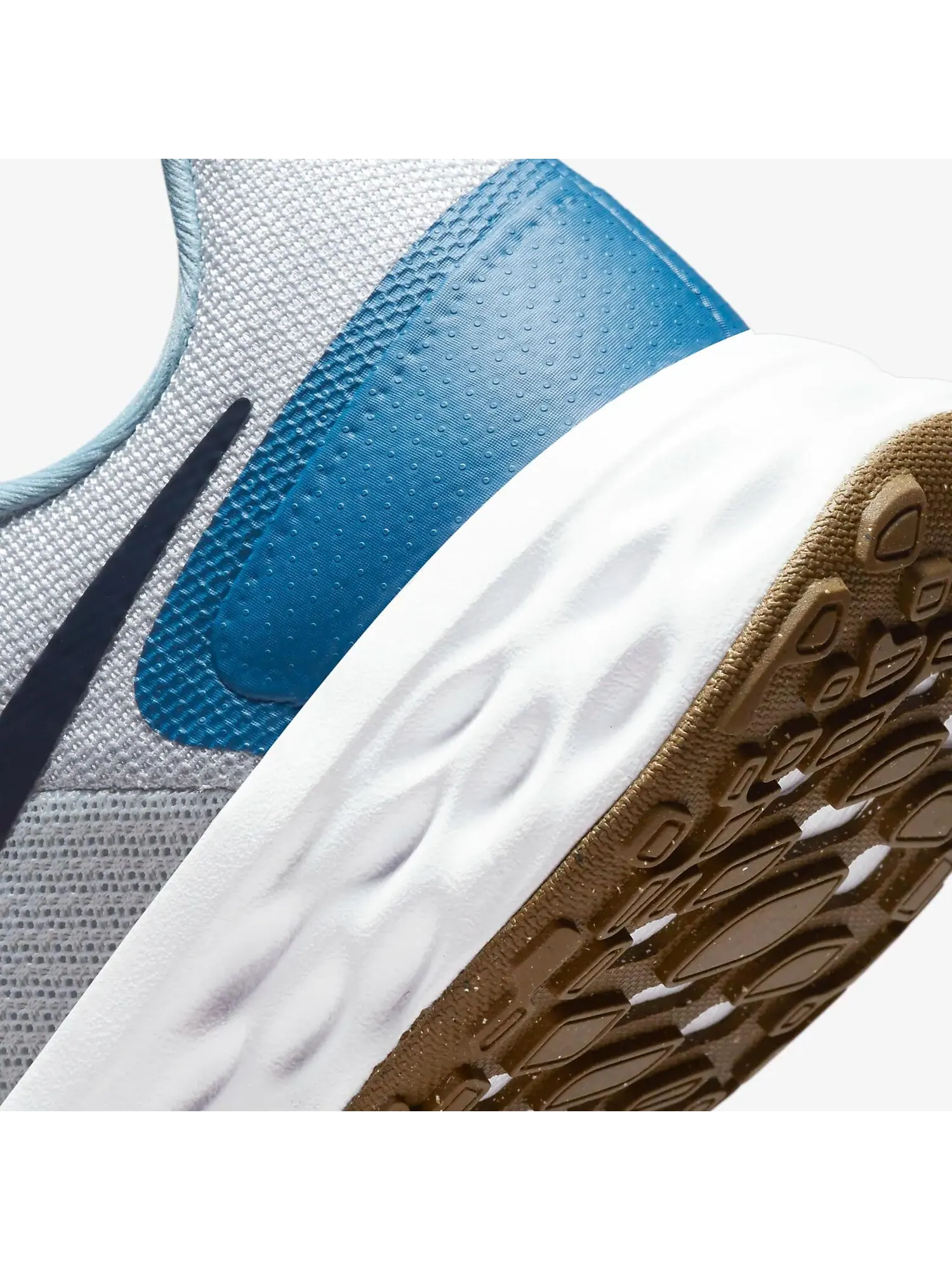 Кроссовки Nike Revolution 6 Next Nature — изображение 7 из 7, платина/синий