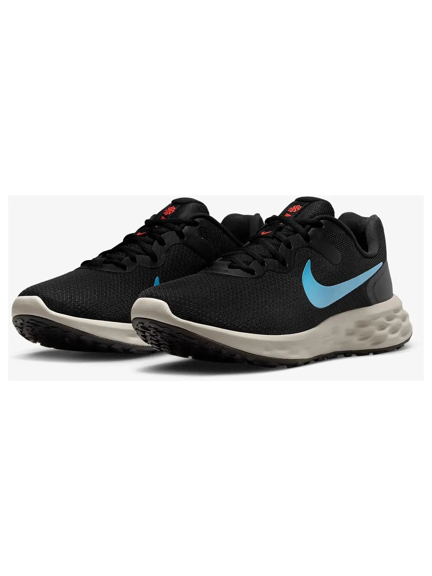 Кроссовки Nike Revolution 6 Next Nature — изображение 2 из 7, черный/голубой