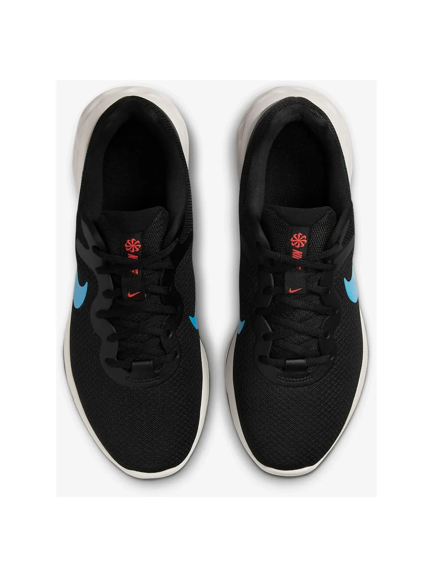 Кроссовки Nike Revolution 6 Next Nature — изображение 3 из 7, черный/голубой