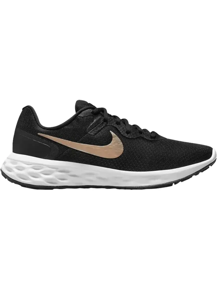 Кроссовки Nike Wmns Revolution 6 Next Nature 'Black Metallic Copper Coin' — изображение 1 из 1, черный