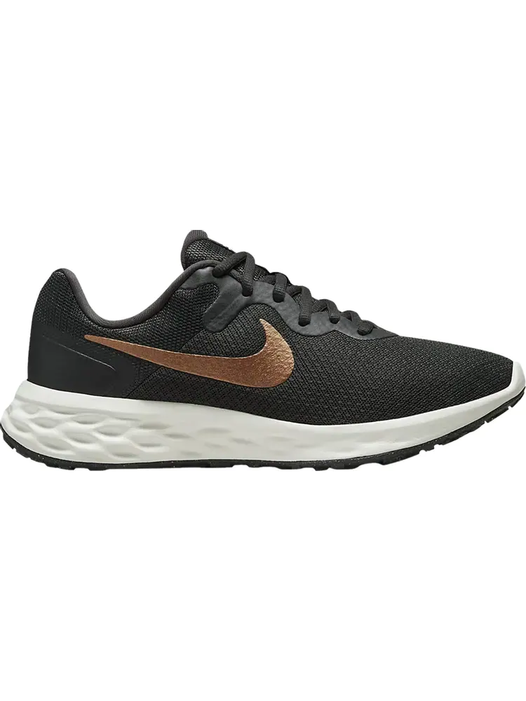 Кроссовки Nike Wmns Revolution 6 Next Nature 'Dark Smoke Grey Metallic Copper' — изображение 1 из 1, серый