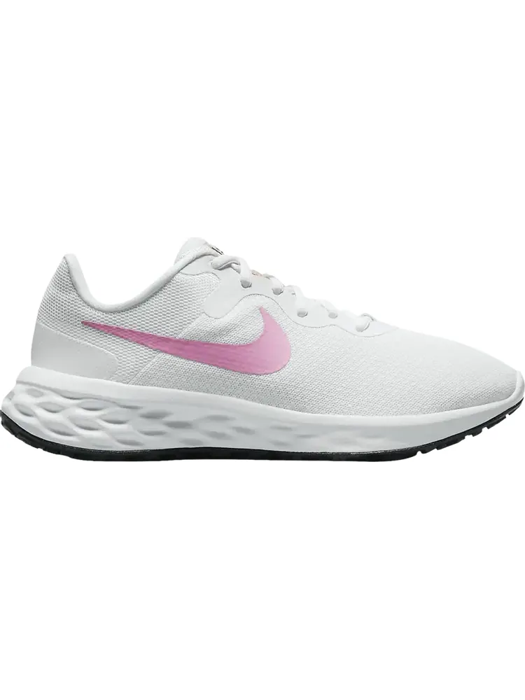 Кроссовки Nike Wmns Revolution 6 Next Nature 'White Pink Spell' — изображение 1 из 1, белый