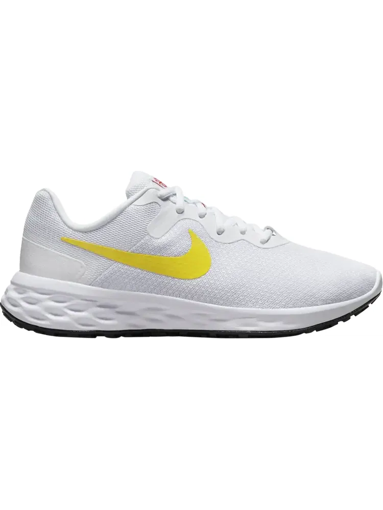 Кроссовки Wmns Revolution 6 Next Nature 'White Opti Yellow' — изображение 1 из 1, белый