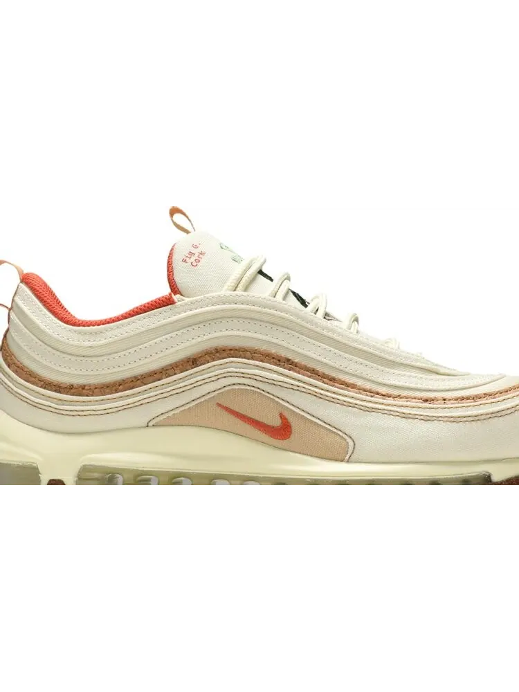 Кроссовки Nike Air Max 97 'Cork' — изображение 2 из 8, бежевый
