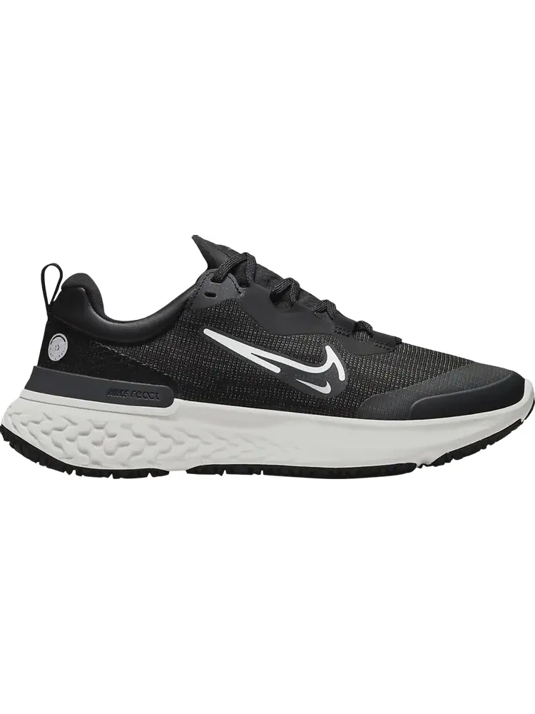 Кроссовки Nike Wmns React Miler 2 Shield 'Black White' — изображение 1 из 1, черный