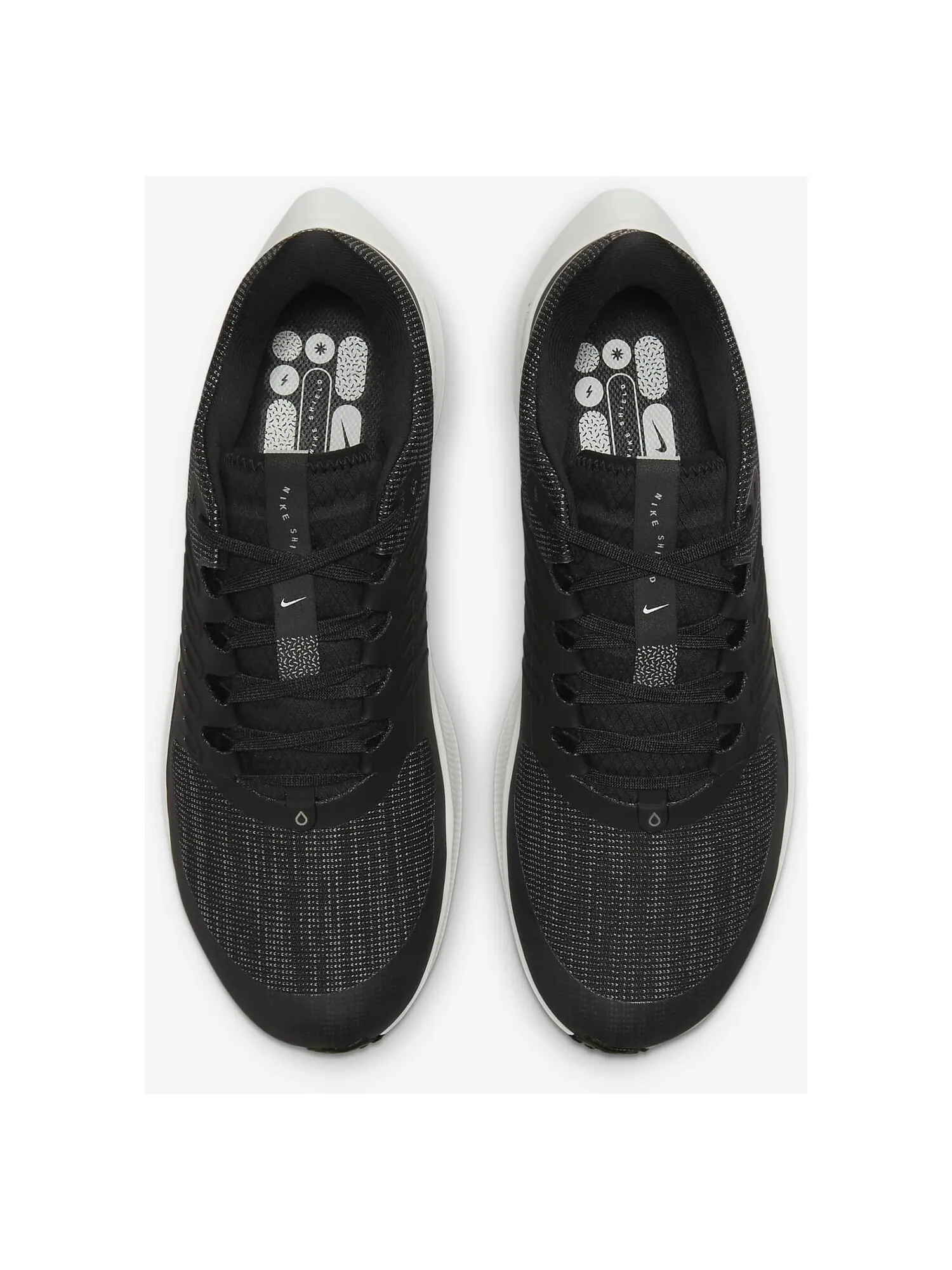 Кроссовки Nike Air Zoom Pegasus 38 Shield — изображение 3 из 7, черный/платина