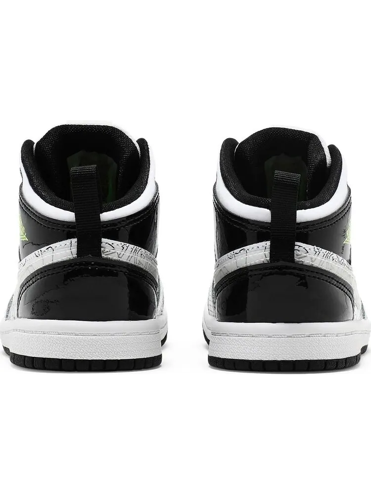Кроссовки Air Jordan 1 Mid SE TD DIY — изображение 6 из 8, белый