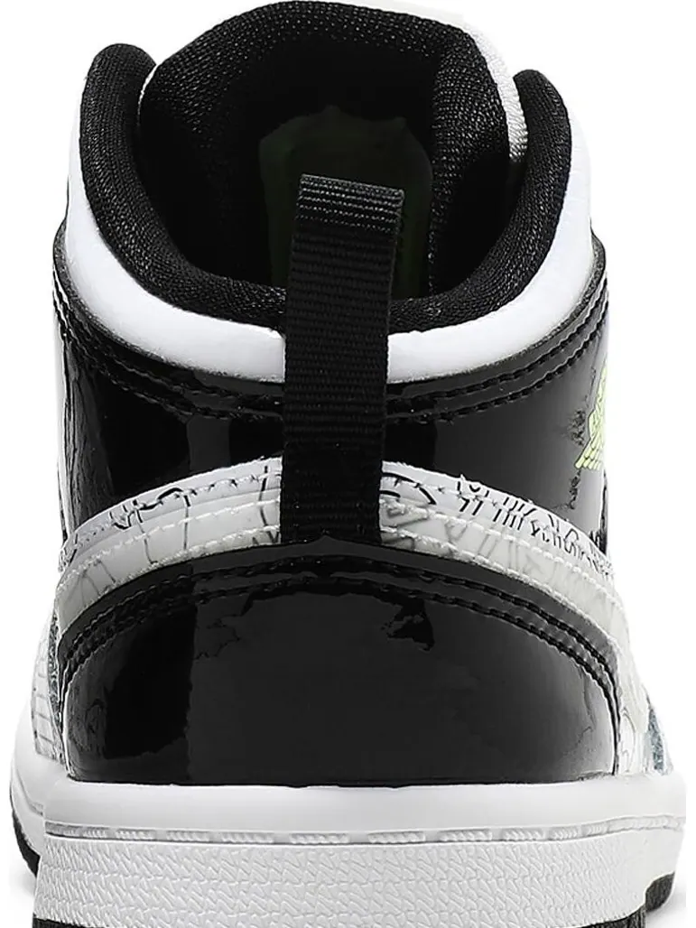 Кроссовки Air Jordan 1 Mid SE TD DIY — изображение 7 из 8, белый