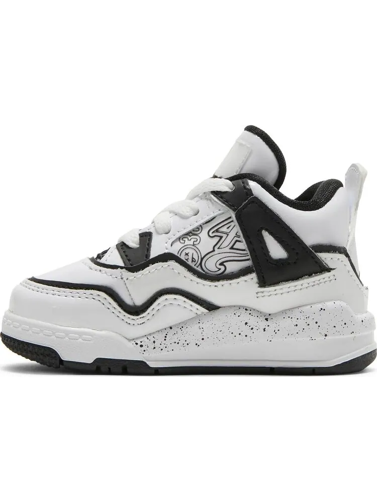Кроссовки Air Jordan 4 Retro TD DIY — изображение 3 из 8, белый