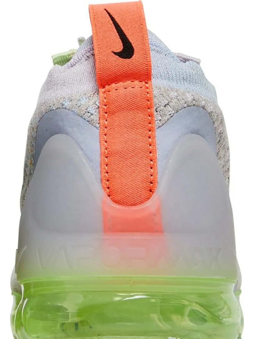 Кроссовки Nike Wmns Air VaporMax 2021 Flyknit 'Light Bone Lime Ice' — изображение 7 из 8, белый