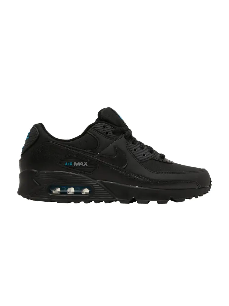 Кроссовки Nike Air Max 90 'Black Laser Blue' — изображение 1 из 9