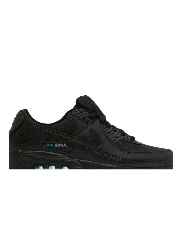 Кроссовки Nike Air Max 90 'Black Laser Blue' — изображение 3 из 9