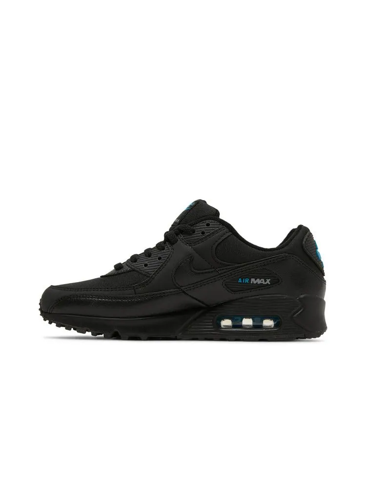 Кроссовки Nike Air Max 90 'Black Laser Blue' — изображение 4 из 9