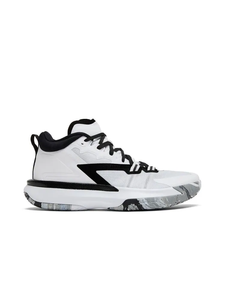 Кроссовки Jordan Zion 1 TB 'White Black' — изображение 1 из 8, белый черный