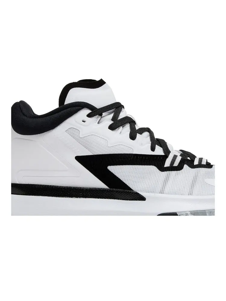 Кроссовки Jordan Zion 1 TB 'White Black' — изображение 2 из 8, белый черный