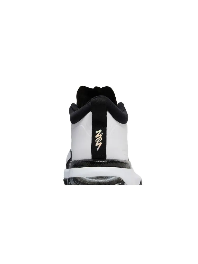 Кроссовки Jordan Zion 1 TB 'White Black' — изображение 7 из 8, белый черный