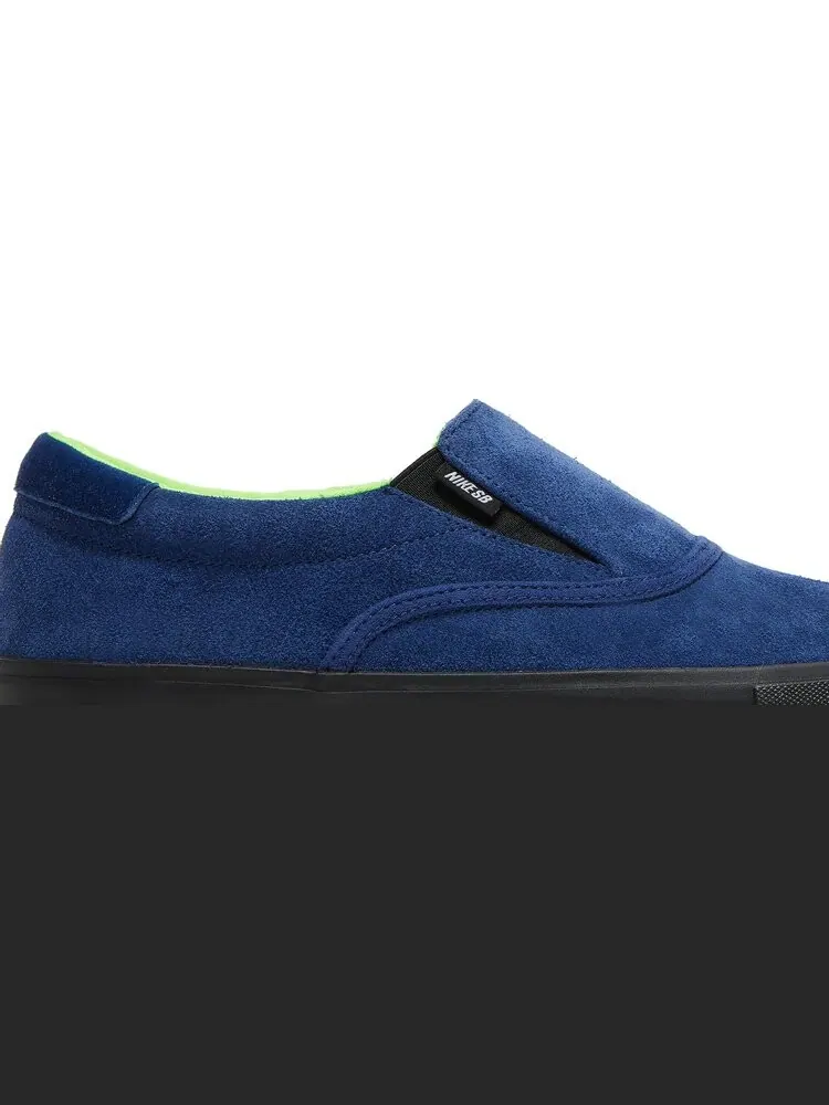 Кроссовки Nike Leo Baker x Zoom Verona Slip SB 'Blue Void' — изображение 2 из 8, синий